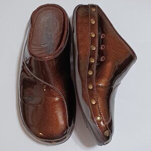 Fitflop Brown Studded Mule Clogs Size 7